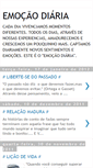 Mobile Screenshot of emocaodiaria.blogspot.com