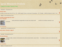 Tablet Screenshot of igrejaministerioprofecia.blogspot.com