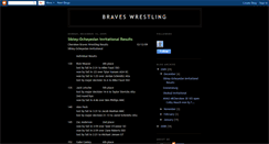 Desktop Screenshot of braveswrestling.blogspot.com