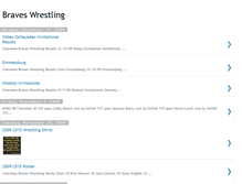 Tablet Screenshot of braveswrestling.blogspot.com