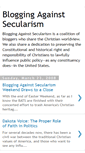 Mobile Screenshot of bloggingagainstsecularism.blogspot.com