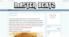 Desktop Screenshot of master-beatz.blogspot.com