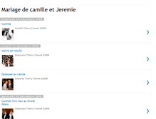 Tablet Screenshot of mariagedecamilleetjeremie.blogspot.com