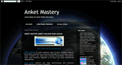 Desktop Screenshot of anketmastery.blogspot.com