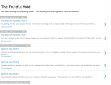 Tablet Screenshot of fruitfulvoid.blogspot.com