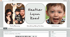 Desktop Screenshot of heatherlynnroad.blogspot.com