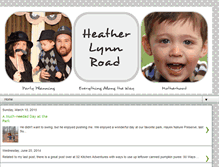 Tablet Screenshot of heatherlynnroad.blogspot.com