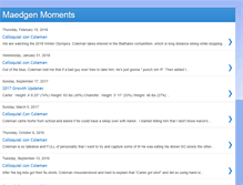 Tablet Screenshot of maedgenmoments.blogspot.com