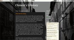 Desktop Screenshot of clementalone.blogspot.com
