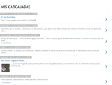 Tablet Screenshot of miscarcajadas.blogspot.com