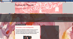 Desktop Screenshot of modasdemundo.blogspot.com