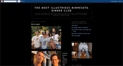 Desktop Screenshot of mndinnerclub.blogspot.com