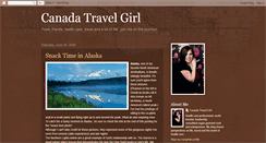 Desktop Screenshot of canadatravelgirl.blogspot.com
