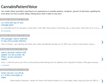 Tablet Screenshot of cannabispatientvoice.blogspot.com