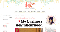 Desktop Screenshot of happinessisat.blogspot.com