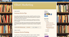 Desktop Screenshot of elharimarketing.blogspot.com