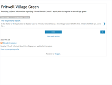 Tablet Screenshot of fritwellopenspaces.blogspot.com