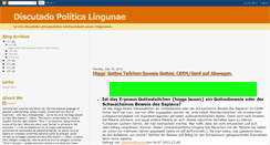 Desktop Screenshot of discutado-politica.blogspot.com