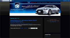 Desktop Screenshot of globalonlinecars.blogspot.com