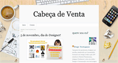 Desktop Screenshot of cabecadeventa.blogspot.com