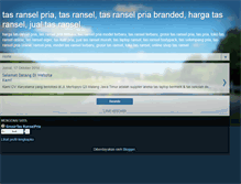 Tablet Screenshot of grosirtasranselpria.blogspot.com