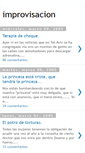 Mobile Screenshot of improvisacion.blogspot.com