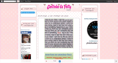 Desktop Screenshot of cantinhodapatty-patty.blogspot.com