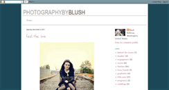 Desktop Screenshot of photographybyblush.blogspot.com