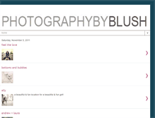 Tablet Screenshot of photographybyblush.blogspot.com