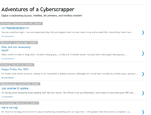 Tablet Screenshot of cyberscrapper.blogspot.com