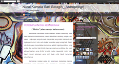 Desktop Screenshot of nurulantropologi.blogspot.com