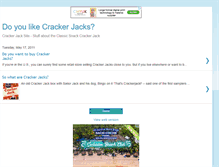 Tablet Screenshot of crackerjacksite.blogspot.com