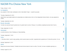 Tablet Screenshot of naomiprochoiceny.blogspot.com