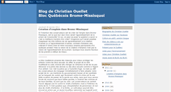 Desktop Screenshot of christianouelletblocbromemissisquoi.blogspot.com