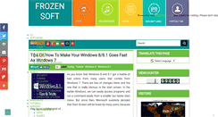 Desktop Screenshot of frozen-soft.blogspot.com