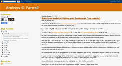 Desktop Screenshot of andrewparnell.blogspot.com