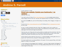 Tablet Screenshot of andrewparnell.blogspot.com