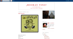 Desktop Screenshot of hoorayvino.blogspot.com