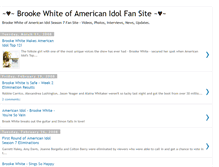 Tablet Screenshot of brookewhiteamericanidol.blogspot.com