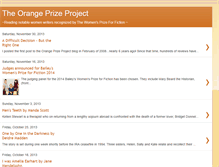 Tablet Screenshot of orangeprizeproject.blogspot.com