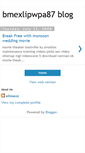 Mobile Screenshot of bmexlipwpa87.blogspot.com