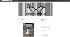 Desktop Screenshot of cherrypossum.blogspot.com