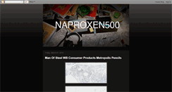 Desktop Screenshot of naproxen500.blogspot.com