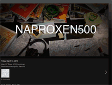 Tablet Screenshot of naproxen500.blogspot.com