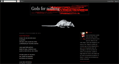 Desktop Screenshot of godsfornothing.blogspot.com