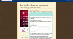 Desktop Screenshot of freee-mp3-download.blogspot.com