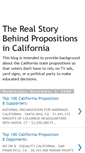 Mobile Screenshot of california-propositions.blogspot.com