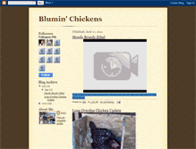 Tablet Screenshot of bluminchickens.blogspot.com