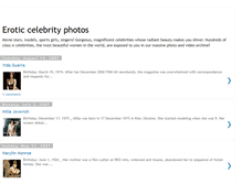 Tablet Screenshot of erotic-celebrity-photos.blogspot.com