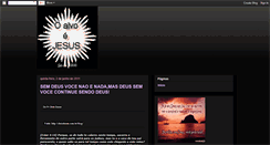 Desktop Screenshot of nosso-alvo-jesus.blogspot.com